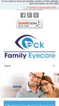 Mobile Screenshot of eckfamilyeyecare.com